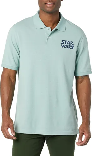 Miniatura 2 de Tienda Essentials Disney Marvel Camisa polo piqué de algodón de corte regular para hombre paquete de 2