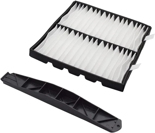 Kit de reacondicionamiento de filtro de aire de cabina con filtro y cubierta de acceso compatible con Chevy Silverado Tahoe Suburban GMC Sierra