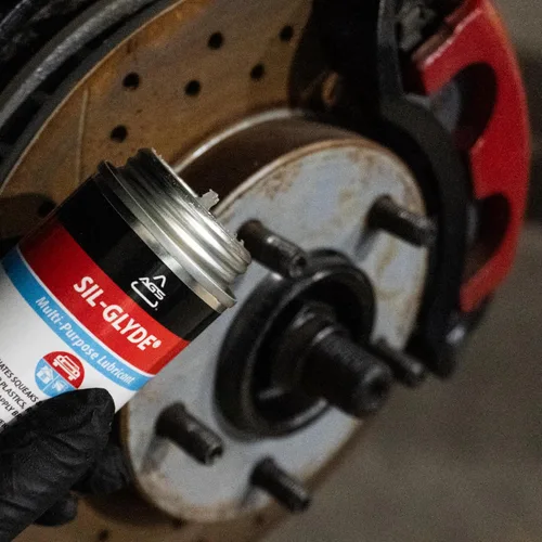 Miniatura 4 de AGS Automotive Solutions SIL-Glyde Lata con brocha superior multipropósito todo clima compuesto lubricante para todas las superficies, lata