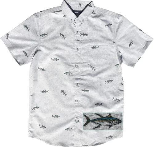 Miniatura 23 de Molokai Surf - Camisas hawaianas de manga corta con botones y corte ajustado