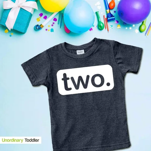 Miniatura 8 de 2 cumpleaños camiseta niño 2 años niño pequeño niño traje segundo dos camiseta fiesta