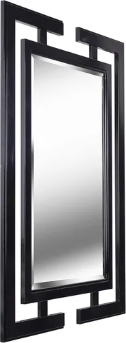 Miniatura 6 de Kenroy Home Espejo de pared casual, 41 pulgadas de alto, 0.75 pulgadas de largo, 29 pulgadas de ancho con negro brillante