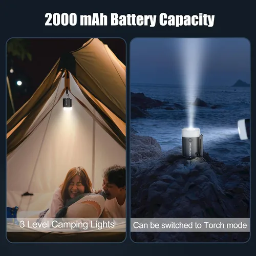 Miniatura 4 de THE WEEKEND Bomba de aire portátil con linterna LED – Inflado/desinflado rápido para colchones de aire, flotadores de piscina, almohadillas