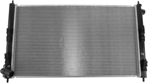 Miniatura 68 de TRQ Radiador de 1 fila de núcleo de aluminio de 26.5 pulgadas de ancho de núcleo compatible con Chevrolet Captiva Sport 2012-2015 Saturn Vue