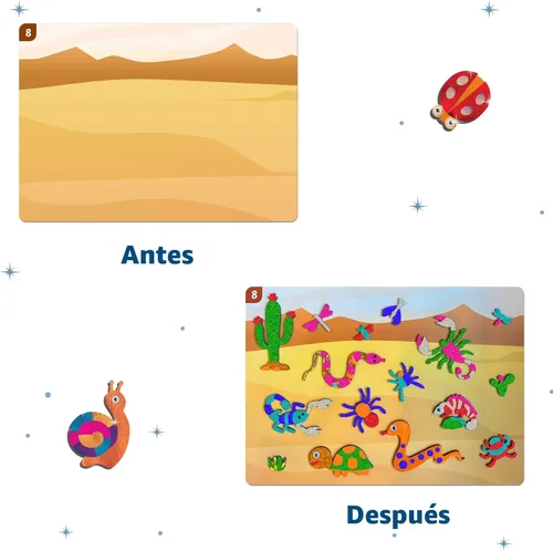 Miniatura 6 de Skillmatics Foil Fun - insectos y mariposas, arte sin desorden para niños, kits y suministros de manualidades, actividad creativa de bricolaje