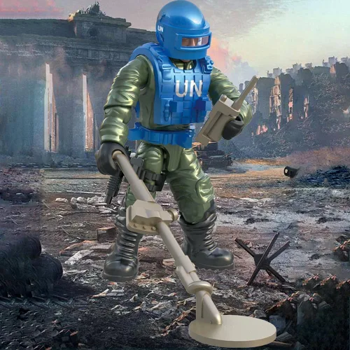 Miniatura 5 de YEIBOBO! Bolsas misteriosas de minifiguras, figuras de acción militar con armas y accesorios, paquete sorpresa de las fuerzas especiales Delta