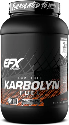 Miniatura 14 de EFX Sports Karbolyn Fuel Polvo de Carbohidratos de Absorción Rápida Carga de Carbohidratos, Energía Sostenida, Recuperación Rápida Libre