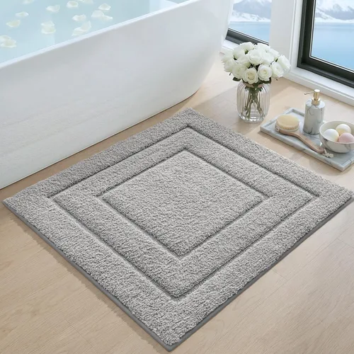 Miniatura 25 de DEXI - Alfombra de baño antideslizante, absorbente, de alta calidad, lavable a máquina, cómoda alfombra para cuarto de baño