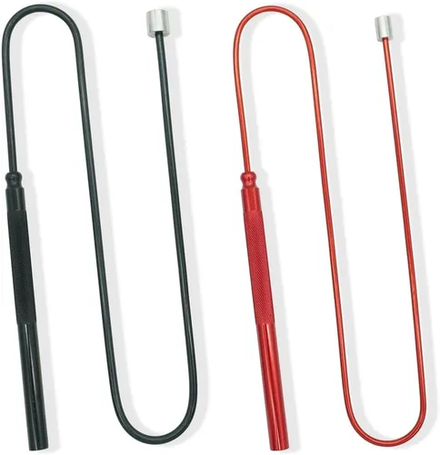 Miniatura 12 de VASTOOLS Juego de herramientas de recogida magnética flexible, 2 libras y 5 libras, extensión flexible de 25 pulgadas, recogida magnética