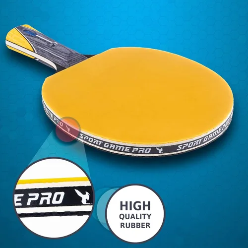 Miniatura 2 de Pala de ping pong con Killer Spin + estuche gratis, raqueta de tenis de mesa profesional para jugadores principiantes y avanzados, mejora tus