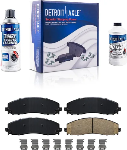 Miniatura 83 de Detroit Axle - Pastillas de freno traseras para Kia Sportage 2017-2022, Hyundai Tucson 2016-2021, pastillas de freno de cerámica 2018 2019 2020