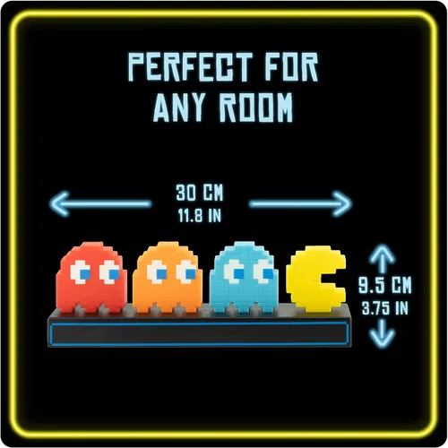 Miniatura 5 de Pac Man and Ghosts Light, lámpara de figura coleccionable Pac Man
