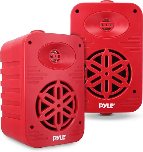 Miniatura 18 de Pyle USA - Par de altavoces para interiores y exteriores, sistema de altavoces de rango completo de 2 vías de 300 W, doble impermeable, 4 pulgadas