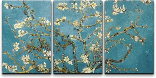 Miniatura 24 de Lienzo decorativo para pared - cuadro con estampado Giclée para decoración del hogar Noche estrellada sobre el Ródano