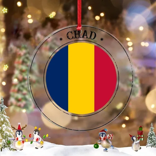 Miniatura 10 de Adornos para árbol de Navidad con bandera de Brasil, recuerdo de la ciudad del país, adornos de Navidad personalizados 2022, adornos colgantes