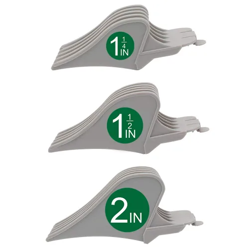 Guías profesionales para cortapelos: peines de 1 y 1/4", 1 y 1/2", 2", compatibles con cortapelos Wahl (blanco)