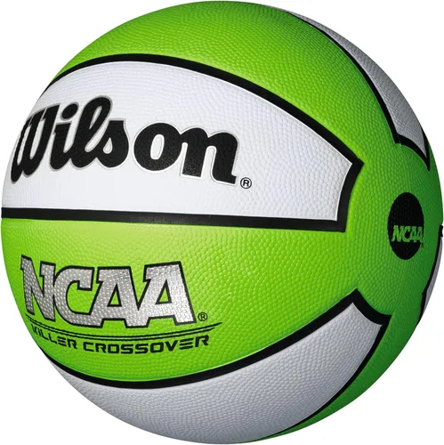 Miniatura 2 de Wilson NCAA Killer Crossover – Balón de baloncesto para exteriores - 29.5 pulgadas, 28.5 pulgadas, 27.5 pulgadas
