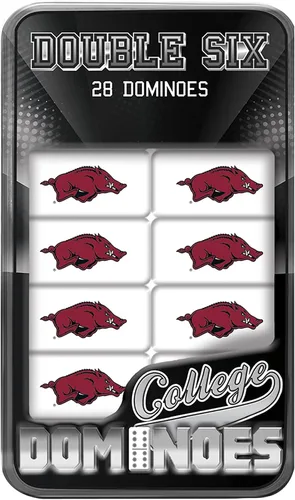Miniatura 12 de MasterPieces Game Day - NCAA Alabama Crimson Tide - Juego de Dominó Doble Seis de 28 Piezas con Logo del Equipo