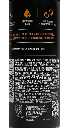 Miniatura 3 de Axe Tentación de spray corporal