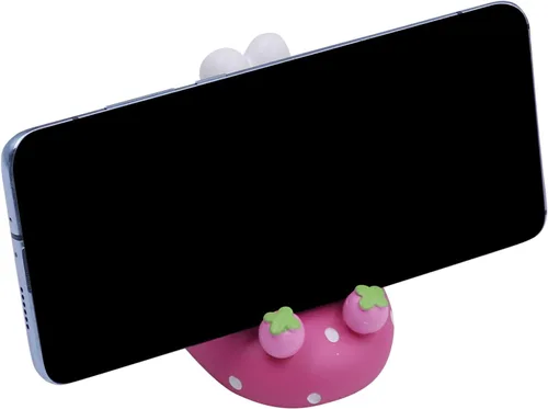 Miniatura 5 de Lindo conejo teléfono móvil soporte animal Smartphone escritorio soporte para todos los teléfonos móviles Bunny teléfono soporte escritorio ornamento