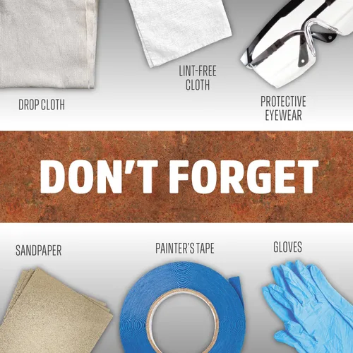 Miniatura 6 de Rust-Oleum Spray reformador de óxido, convierte instantáneamente el óxido en una superficie pintable protegida, no requiere lijado de metal desnudo