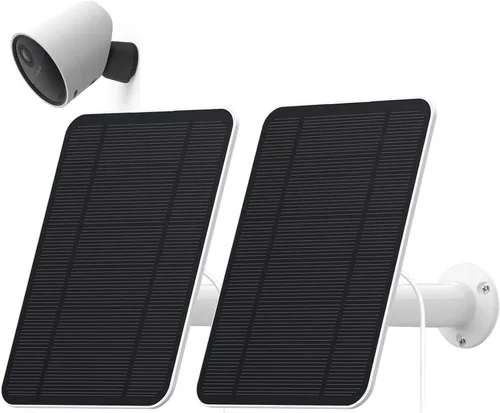 Miniatura 6 de Panel solar de 4 W compatible con cámara SimpliSafe para exteriores, incluye soporte de pared seguro, IP65 resistente a la intemperie, cable