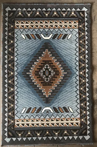 Miniatura 7 de Kingdom South West - Alfombra ovalada de nativos americanos, diseño bereber beige, D143 (3 pies x 4 pies 7 pulgadas, ovalada)