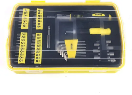 Miniatura 6 de DNA MOTORING Kit de herramientas de mano universal, juego de llaves hexagonales de destornillador multibits, destornillador multibit con puntas