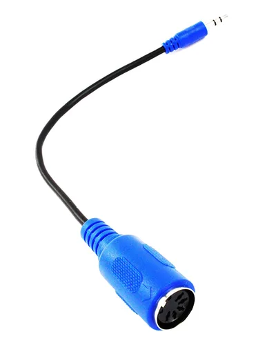 Miniatura 7 de Adaptador de ángulo recto MIDI a TRS de 0.138 in para Akai, Korg, Line6, LittleBits - MPC Studio, Touch, MPX8, Electribe 2, SQ-1
