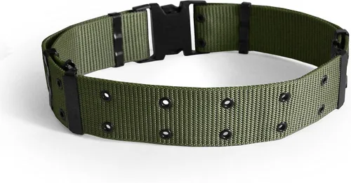 Miniatura 4 de UltraKey Cinturón táctico, cinturón de rescate militar resistente de seguridad ajustable para deportes al aire libre y caza Greenv2