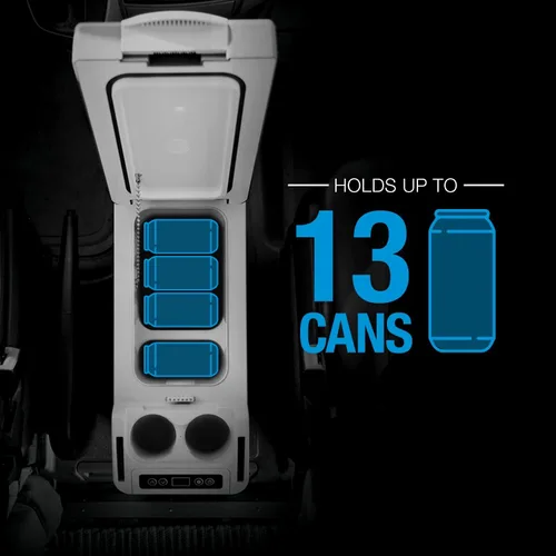 Miniatura 8 de Blizzard Box - Enfriador eléctrico portátil de 13 cuartos de galón – Refrigerador de coche sin hielo, 12 V/24 V CC y 110 V CA, termostato digital