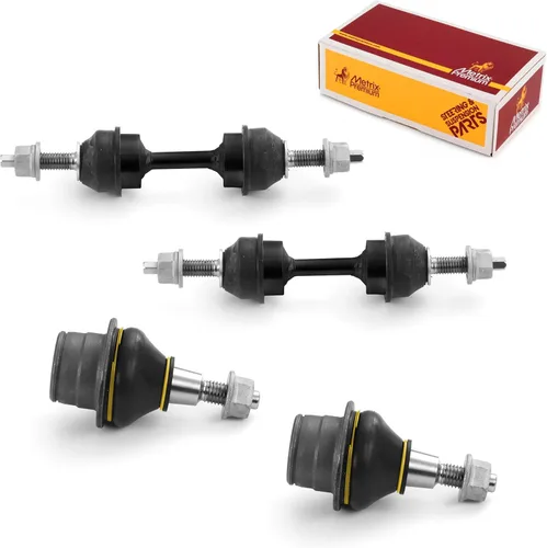 Miniatura 228 de Metrix Premium Chassis Parts - Juego de 4 piezas de articulación de rótula superior y barra estabilizadora delantera para Ford Ranger RWD 1998-2011