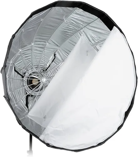 Miniatura 4 de Fotodiox EZ-Pro - Caja de luz parabólica profunda de 28 pulgadas (27.6 in) - Caja de luz plegable rápida con anillo de velocidad Profoto