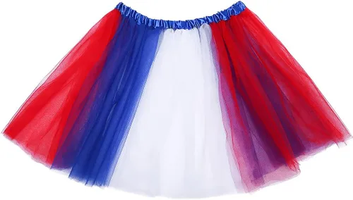 Miniatura 2 de Victray Womens Tutu Skirts Tulle Tutu Skirt Ballet Dance Skirts Layered Tutu Short Skirt Party Festival Costume