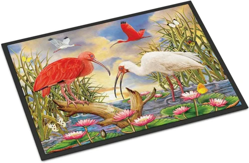 Miniatura 18 de Caroline's Treasures PRS4045MAT - Tapete para puerta delantera, 18 x 27 pulgadas, para interiores y exteriores, para entrada, antideslizante