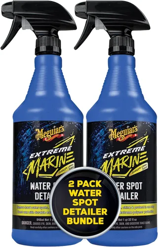 Miniatura 10 de Meguiar's Extreme Marine M180332 - Limpiador multisuperficie profesional para detalles de vehículos recreativos y marinos, elimina la suciedad