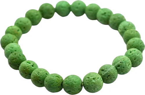 Miniatura 443 de Amazing Gemstone Pulsera de cristal para mujeres y hombres, pulsera de cristal curativo de protección, pulsera elástica con cuentas de piedras
