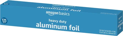 Miniatura 2 de Amazon Basics Papel de aluminio resistente, 125 pies cuadrados (Paquete de 1)