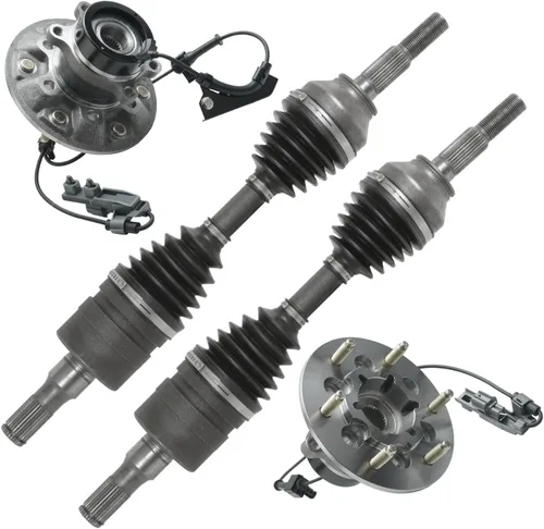 Miniatura 284 de Detroit Axle - Kit de nudillos de dirección delantera izquierda para Ford Edge Lincoln MKX 07-10, cojinete de rueda del lado del conductor, nudillo