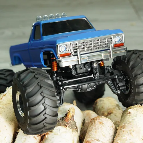 Miniatura 7 de INJORA Amortiguador de aceite de amortiguador de choque tele roscado de aluminio de 1.772 in para 1/24 RC Crawler FMS FCX24 Actualización (Oro)