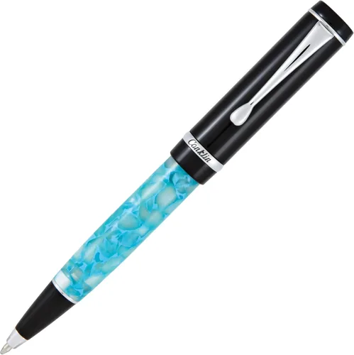 Miniatura 12 de Bolígrafo Conklin Duragraph en Hielo Agrietado – Elegante bolígrafo con acabado único de hielo agrietado, gran regalo para coleccionistas de Hielo