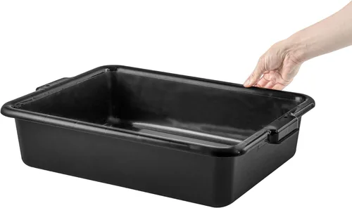 Miniatura 10 de Restaurantware -Solo bañera: RW Clean 21.25 pulgadas x 15.7 pulgadas bañera de autobús, 1 caja de autobús regular - Tapa se vende por separado