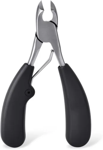 Miniatura 8 de Cortaúñas profesional con asas de agarre ergonómico, negro (negro)