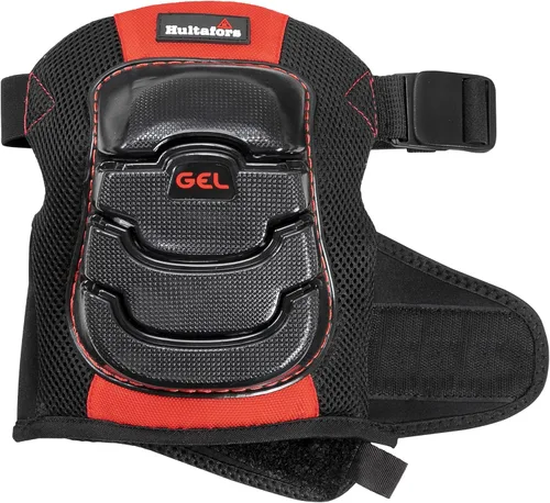 Hultafors Work Gear HT5267 - Rodilleras de gel de flujo de aire para trabajar con cojín de gel grueso en capas, ventilación de flujo de aire, espuma