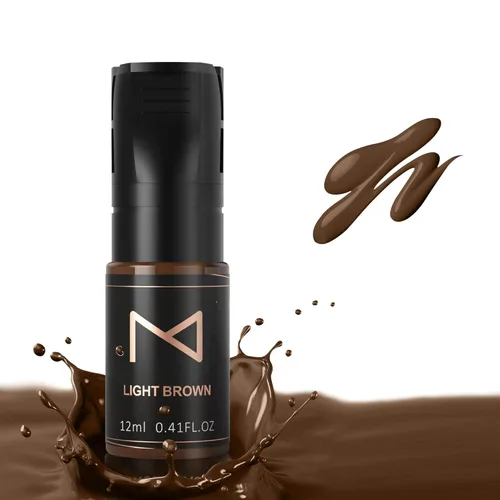 Pigmento líquido cosmético M para cejas en polvo para cejas, nano cejas, maquillaje permanente de sombreado, microblading, uso en máquina, sin