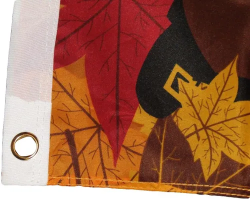 Miniatura 2 de MWS Bandera de 3 x 5 pulgadas, oración de Acción de Gracias, salmo 118:1, con ojales de alta calidad, de nailon de poliéster, doble costura