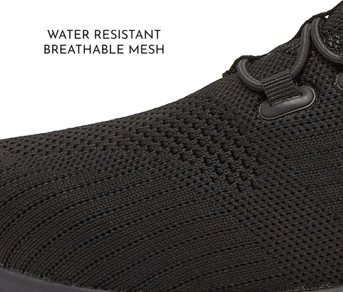 Miniatura 2 de Avia Anchor SR Mesh Slip On Black Zapatos antideslizantes para hombres, zapatos de trabajo resistentes al agua para hombre y restaurante o servicio