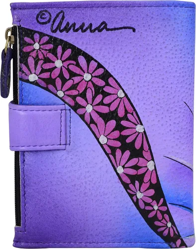 Miniatura 69 de Anna by Anuschka Cartera de mujer pintada a mano de cuero genuino para mujer
