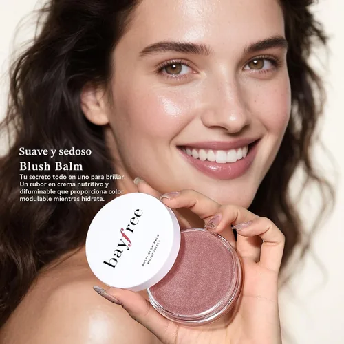 Miniatura 8 de bayfree Bálsamo Multi Glow, rubor en crema para mejillas, maquillaje facial con bálsamo de rubor, acabado radiante, color hidratante, cremoso, Rose