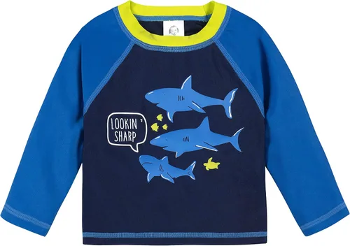Miniatura 2 de Gerber Conjunto de traje de baño de manga larga para bebés y niños pequeños